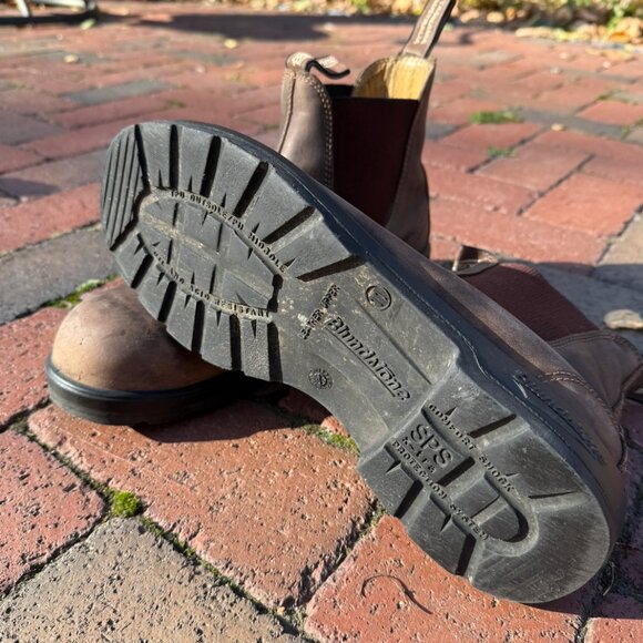 Blundstones - Brown Leather Chelsea Men's - Picture 8 of 8